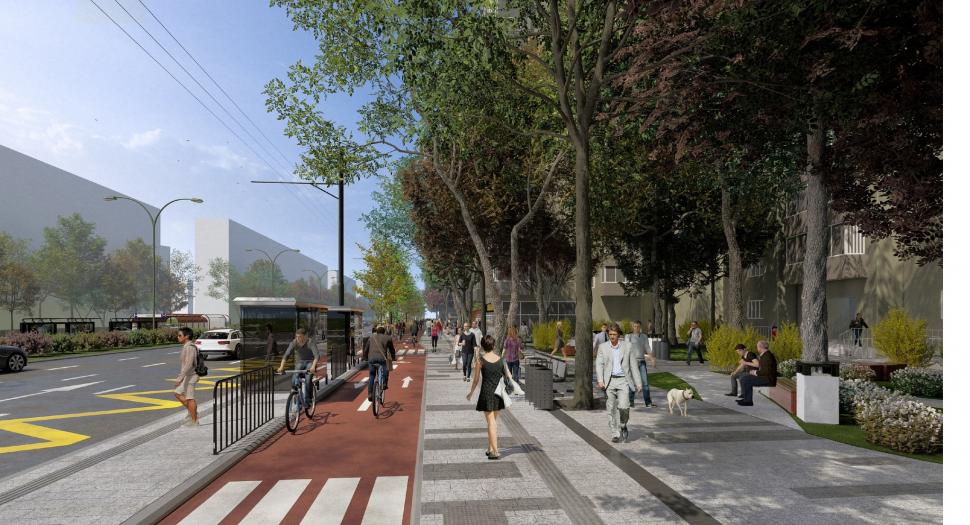 O arteră importantă din București va fi transformată într-o promenadă modernă. Cum va arăta bulevardul și ce se întâmplă cu parcările 965612
