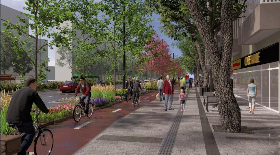 O arteră importantă din București va fi transformată într-o promenadă modernă. Cum va arăta bulevardul și ce se întâmplă cu parcările 965614