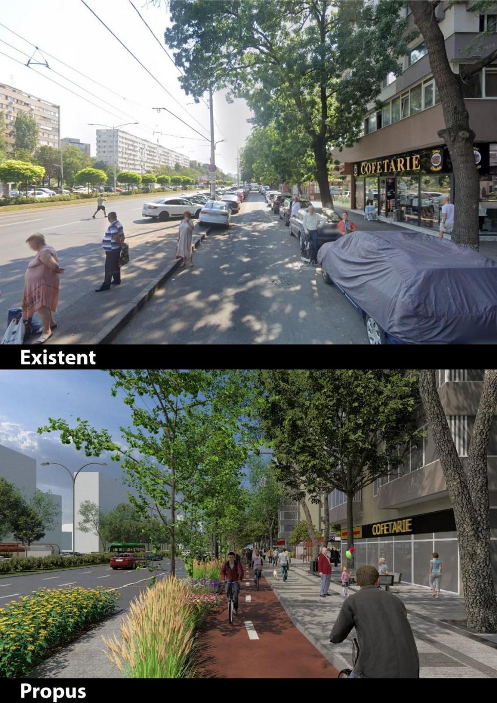 O arteră importantă din București va fi transformată într-o promenadă modernă. Cum va arăta bulevardul și ce se întâmplă cu parcările 965615