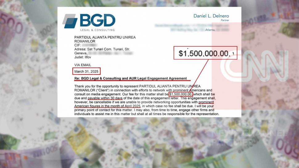 DOCUMENT. Simion a plătit 1,5 milioane de euro din banii AUR pentru poze în SUA și ca să denigreze România în interviuri 967418