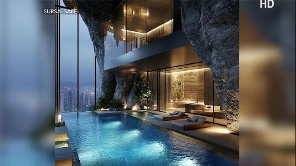 Imagini din buncărul de lux Aerie, creat pentru bogaţii planetei. Au servicii medicale AI, restaurante şi piscine. Cât costă accesul 967331