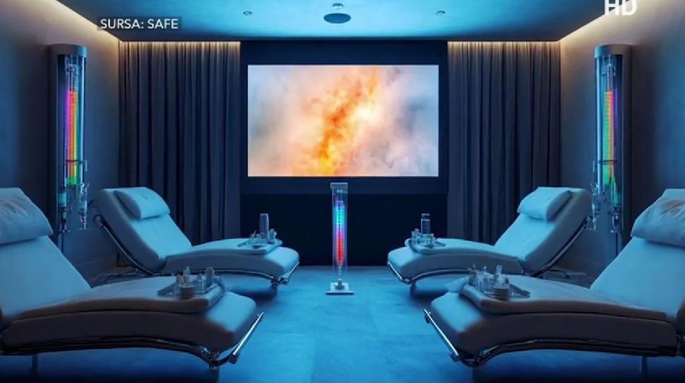 Imagini din buncărul de lux Aerie, creat pentru bogaţii planetei. Au servicii medicale AI, restaurante şi piscine. Cât costă accesul 967333