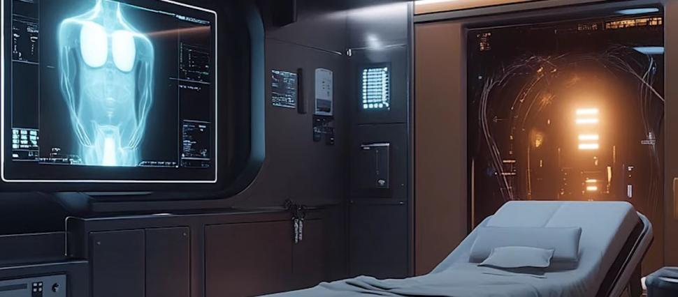 Imagini din buncărul de lux Aerie, creat pentru bogaţii planetei. Au servicii medicale AI, restaurante şi piscine. Cât costă accesul 967338