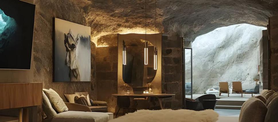 Imagini din buncărul de lux Aerie, creat pentru bogaţii planetei. Au servicii medicale AI, restaurante şi piscine. Cât costă accesul 967345