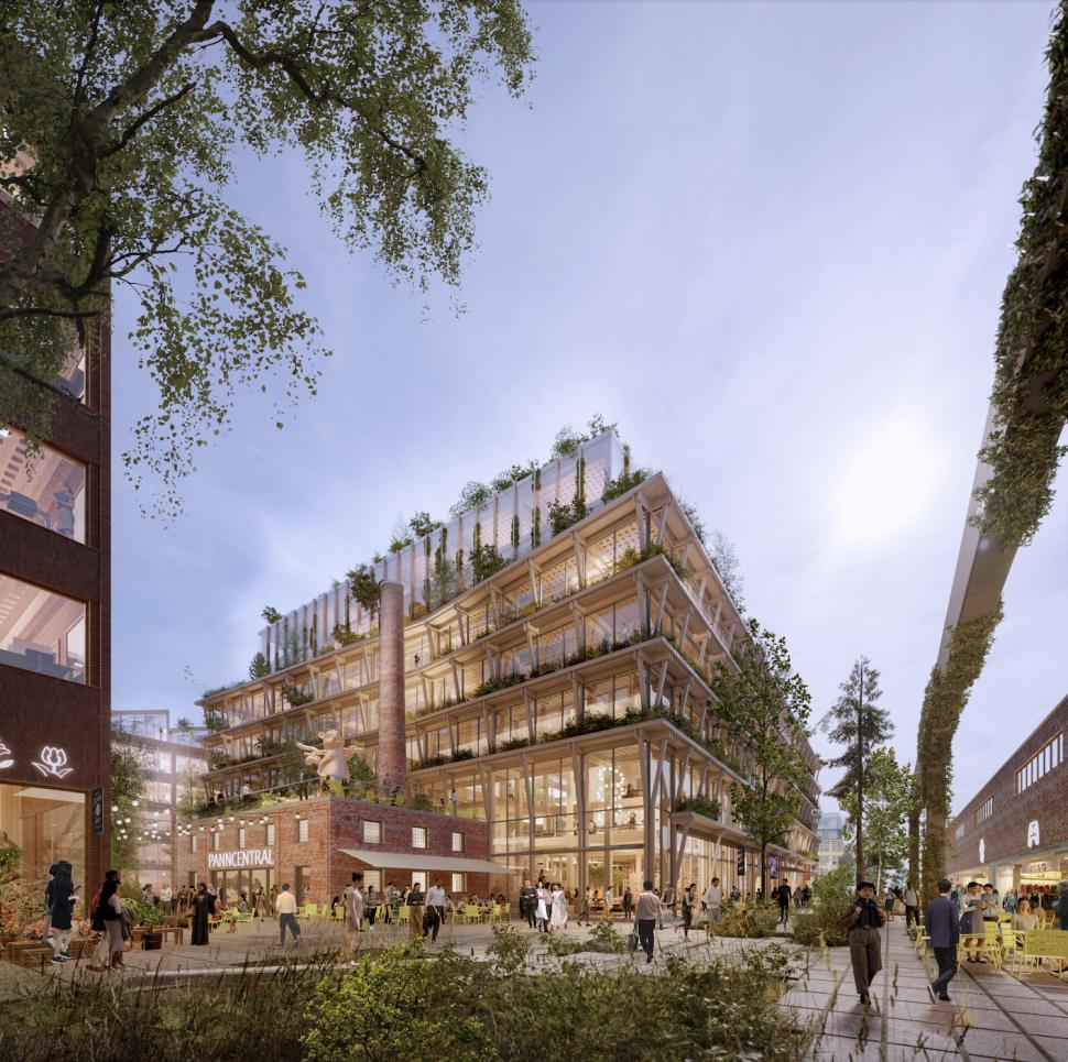 Cum va arăta cel mai mare oraș din lume construit exclusiv din lemn, într-o țară din UE. Primele clădiri vor fi gata anul acesta 967868