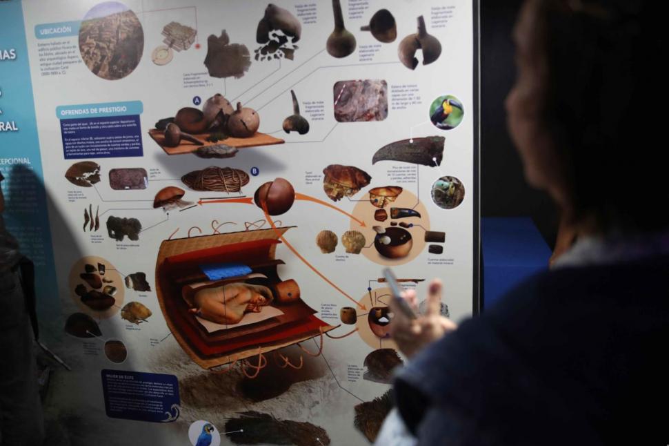 Descoperire arheologică rară, într-o fostă groapă de gunoi: A fost găsit mormântul unei tinere de rang înalt din civilizația Caral 967817