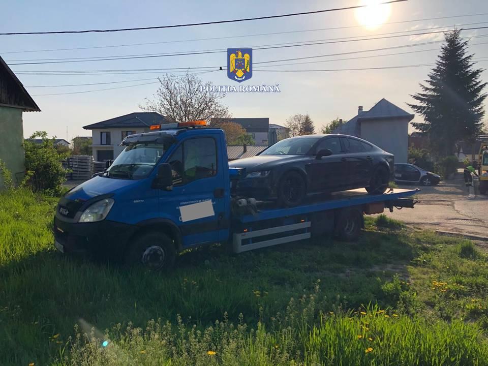 10 mașini de lux au fost găsite la doi bărbați suspectați de furtul de 1.400.000 € din casa unui notar din Suceava 969447