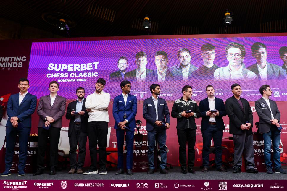 A doua etapă a turneului Grand Chess Tour 2025 are loc la Bucureşti, între 7 - 16 mai 970820