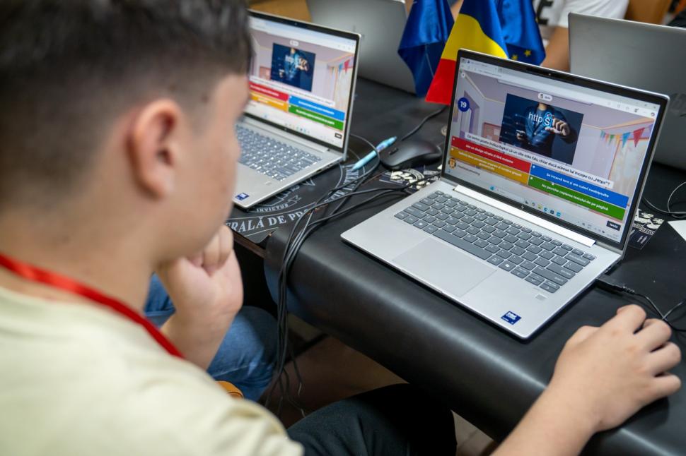 Viitorul României inteligente: olimpicii din Alexandria au descoperit secretele securității cibernetice la sediul MAI 970720