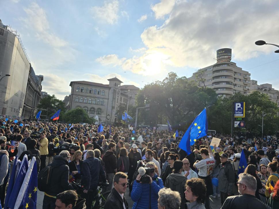 Fără huiduieli și fără frică. România care vrea să rămână în Europa a ieșit în stradă 971472