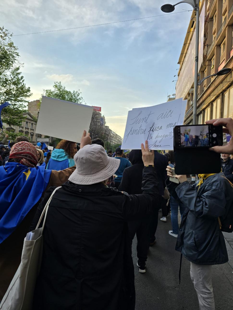 Fără huiduieli și fără frică. România care vrea să rămână în Europa a ieșit în stradă 971492