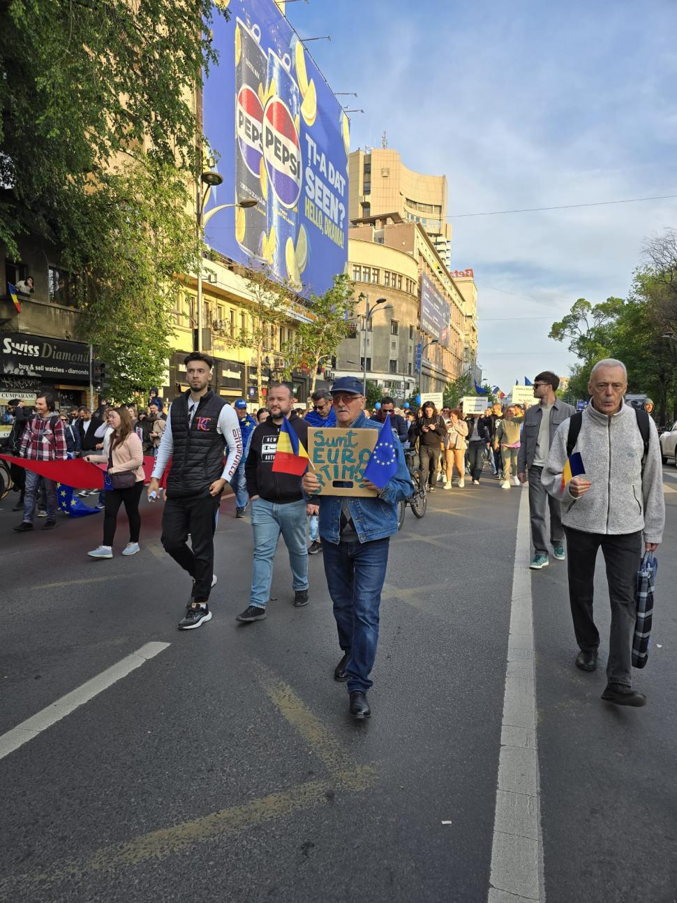 Fără huiduieli și fără frică. România care vrea să rămână în Europa a ieșit în stradă 971494