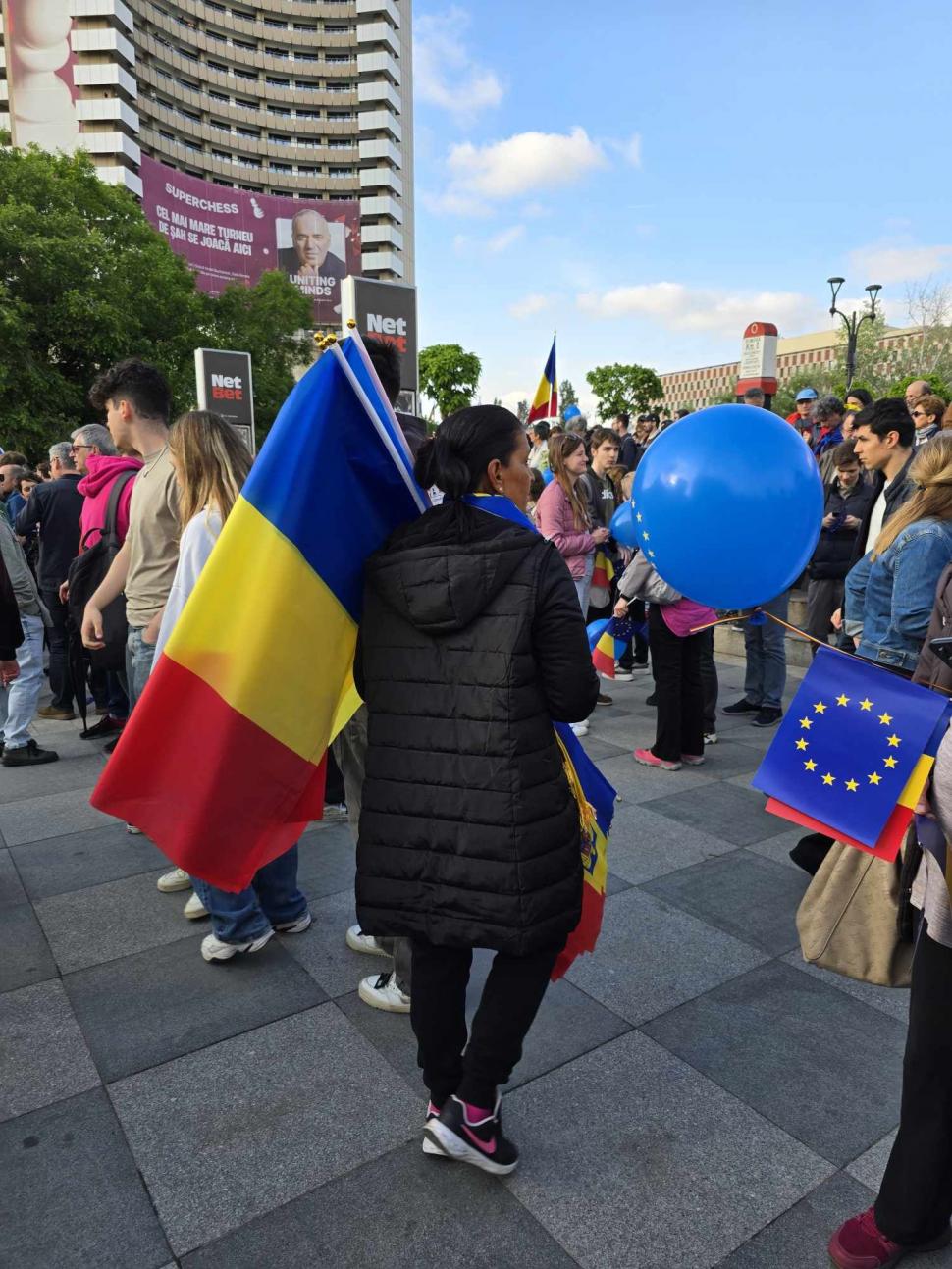 „Un singur drum: Europa!”. Mitinguri pro-UE în București și în mai multe orașe din țară 971420
