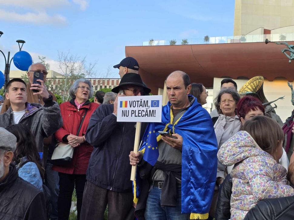 „Un singur drum: Europa!”. Mitinguri pro-UE în București și în mai multe orașe din țară 971421
