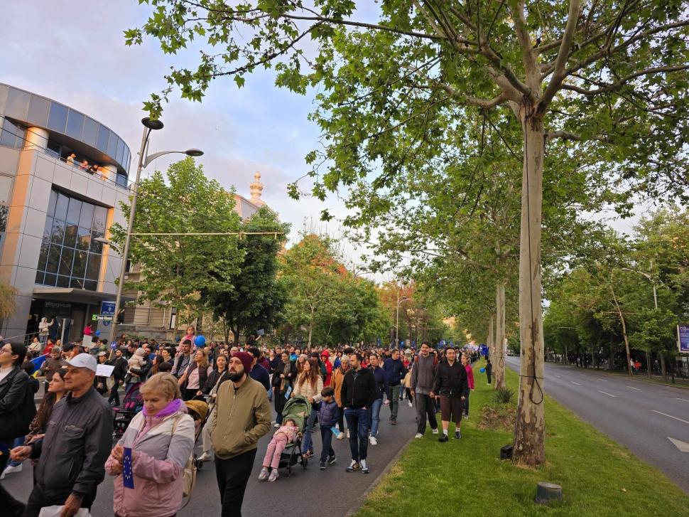 „Un singur drum: Europa!”. Mitinguri pro-UE în București și în mai multe orașe din țară 971445