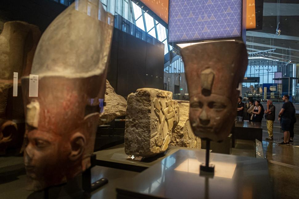 Marele Muzeu Egiptean se deschide oficial: Imagini spectaculoase din interiorul celui mai mare muzeu de arheologie din lume 972146