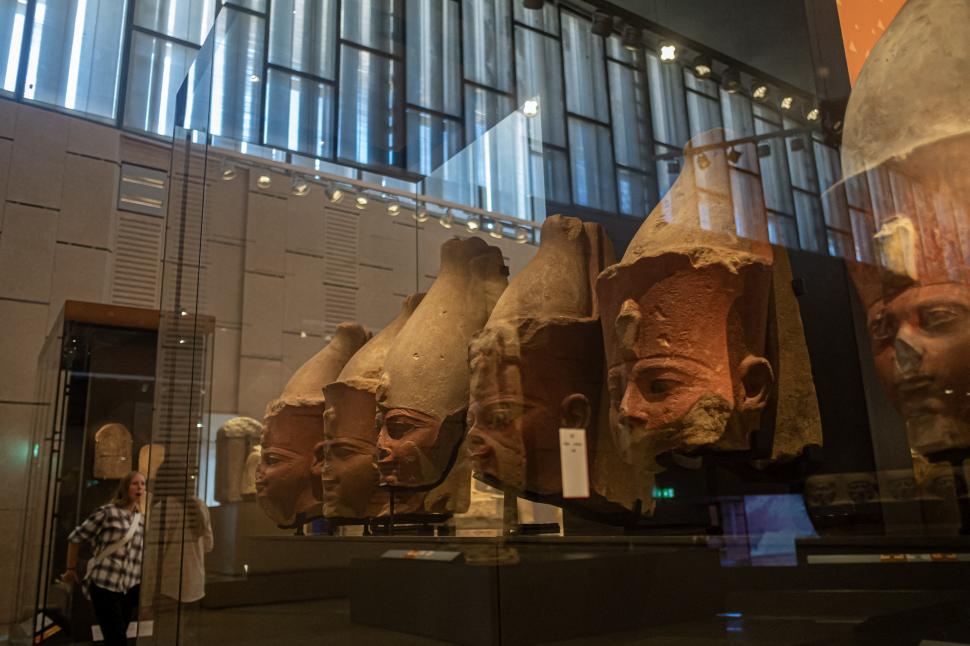 Marele Muzeu Egiptean se deschide oficial: Imagini spectaculoase din interiorul celui mai mare muzeu de arheologie din lume 972148