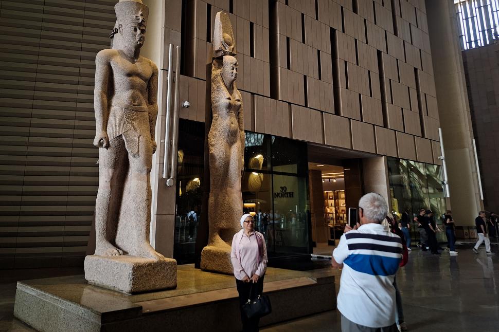 Marele Muzeu Egiptean se deschide oficial: Imagini spectaculoase din interiorul celui mai mare muzeu de arheologie din lume 972153