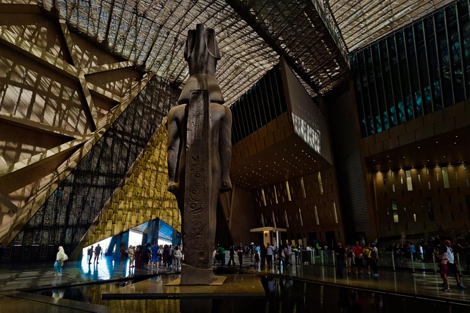 Marele Muzeu Egiptean se deschide oficial: Imagini spectaculoase din interiorul celui mai mare muzeu de arheologie din lume 972154