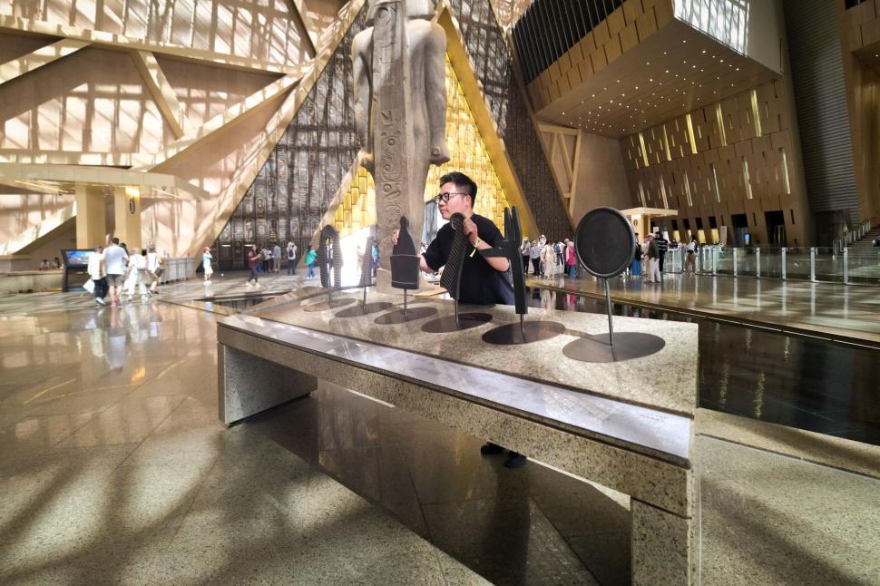 Marele Muzeu Egiptean se deschide oficial: Imagini spectaculoase din interiorul celui mai mare muzeu de arheologie din lume 972156