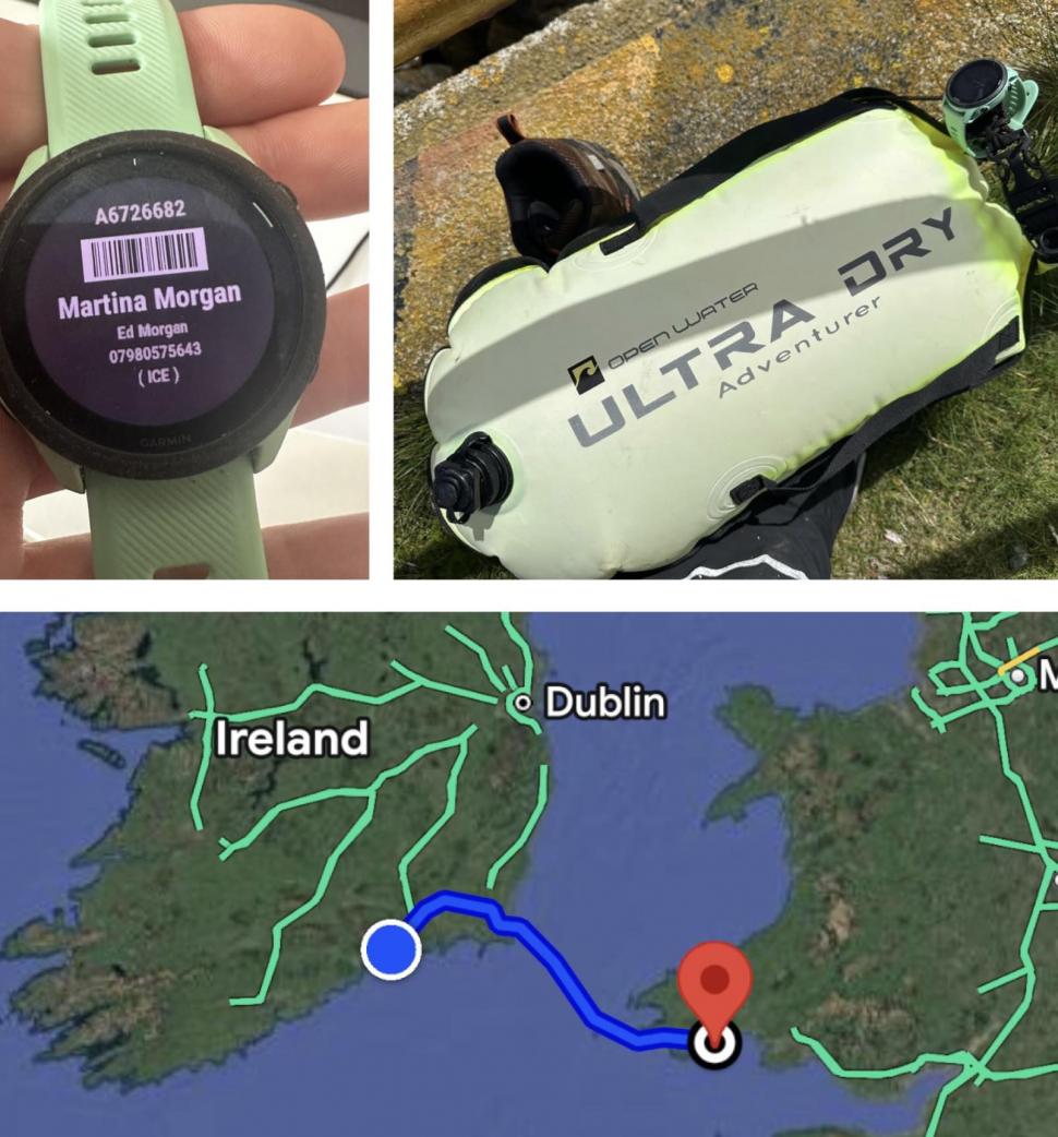 Povestea unui smartwatch care "a înotat" aproape 250 de kilometri în apele Mării Irlandei ca să se întoarcă la proprietară 972016