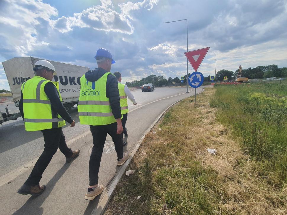 Cum merg lucrările pentru lărgirea bulevardului Prelungirea Ghencea: „Până la finalul anului se va circula pe patru benzi” 973073