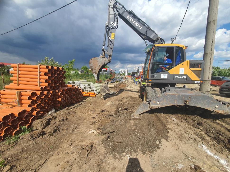 Cum merg lucrările pentru lărgirea bulevardului Prelungirea Ghencea: „Până la finalul anului se va circula pe patru benzi” 973081