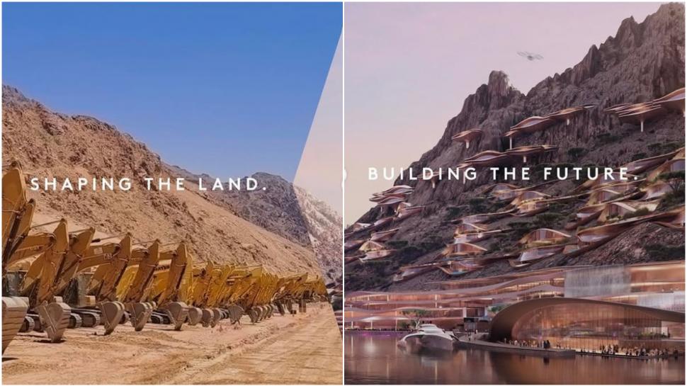 Imagini din satelit arată în ce stadiu este stațiunea de schi din Neom, megaorașul din deșertul din Arabia Saudită 973037