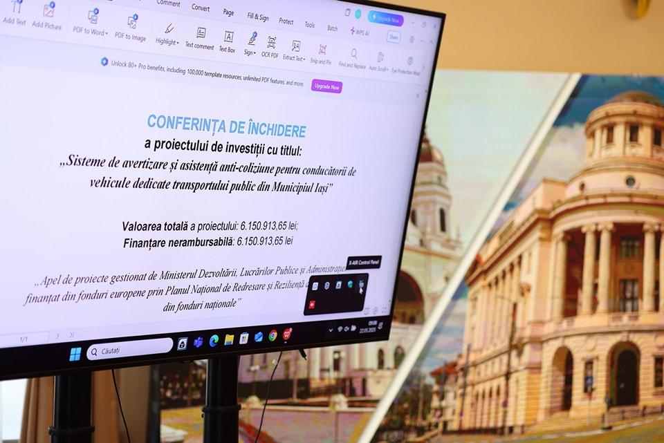 Iaşi, primul oraş din România cu autobuze asistate de Inteligenţa Artificială. Ce includ sistemele cu tehnologii avansate 974800