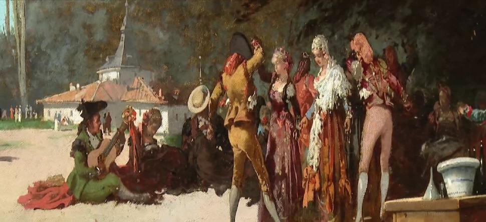 Spania a returnat opere de artă confiscate în timpul Războiului Civil. Unele tablouri sunt semnate de pictorul Eugenio Lucas 975020