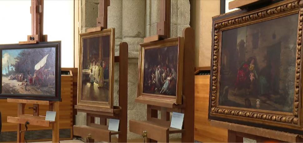 Spania a returnat opere de artă confiscate în timpul Războiului Civil. Unele tablouri sunt semnate de pictorul Eugenio Lucas 975025