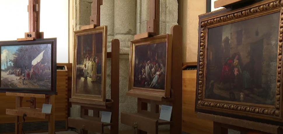 Spania a returnat opere de artă confiscate în timpul Războiului Civil. Unele tablouri sunt semnate de pictorul Eugenio Lucas 975026