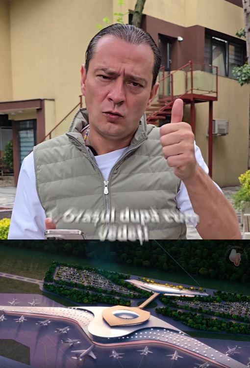 Cum o să arate aeroportul de 1 miliard de euro de la Adunații Copăceni. Imagini publicate de Daniel Baluță 976209