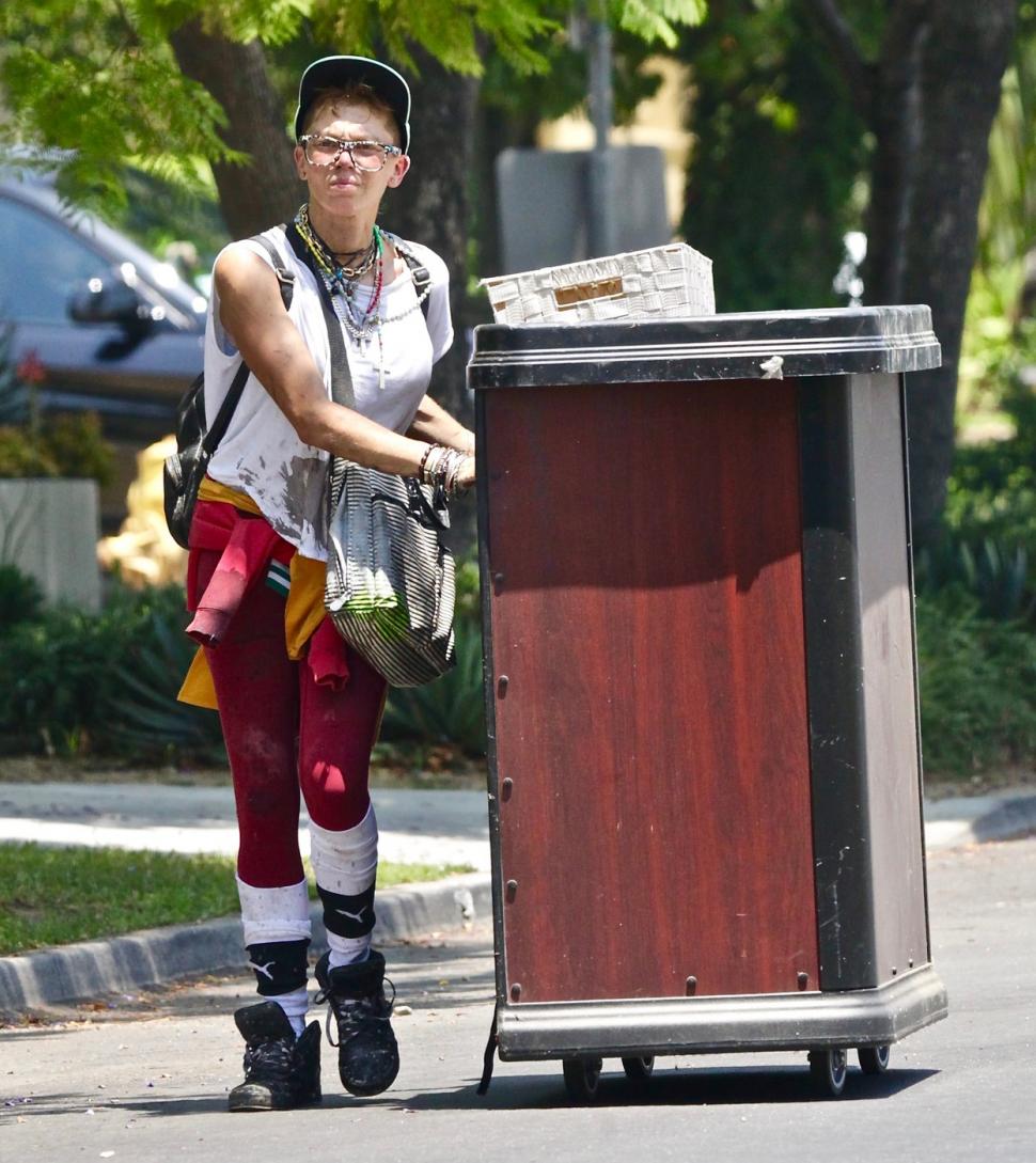 A fost model de succes și soția unui star din Baywatch, dar a ajuns să trăiască pe străzi și să mănânce din gunoaie 976361