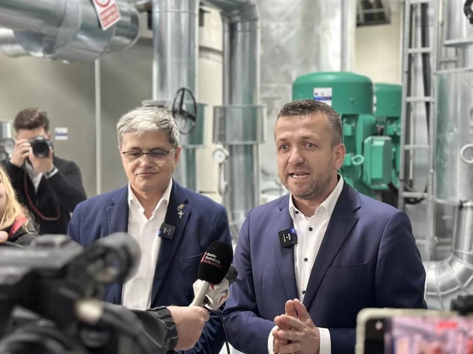 Imagini cu prima staţie geotermală din România, cu fonduri europene de 25 de milioane de euro, inaugurată la Oradea 976480