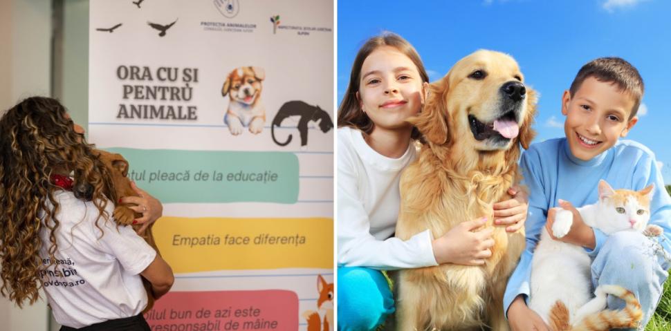 "Ora cu şi pentru animale" ar putea deveni materie opţională în şcolile din toată România. Autorităţile din Ilfov pregătesc documentele 976585