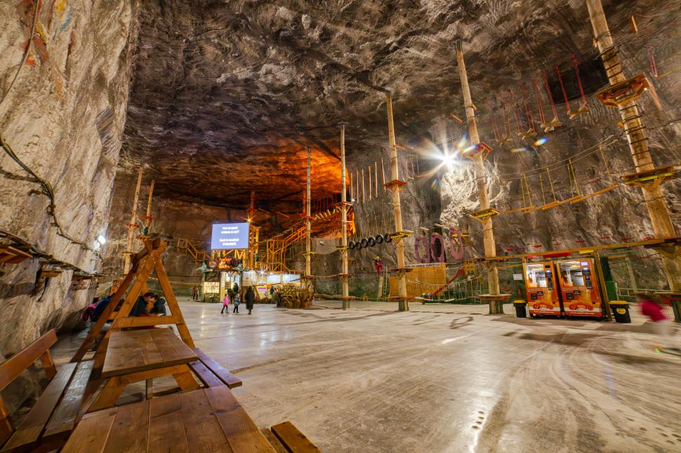 Cum arăta Salina Praid, înainte să fie distrusă de inundaţii. 500 de mii de turiști au vizitat salina în 2024 977306