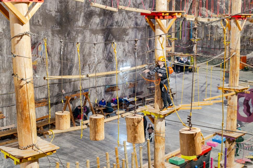 Cum arăta Salina Praid, înainte să fie distrusă de inundaţii. 500 de mii de turiști au vizitat salina în 2024 977315