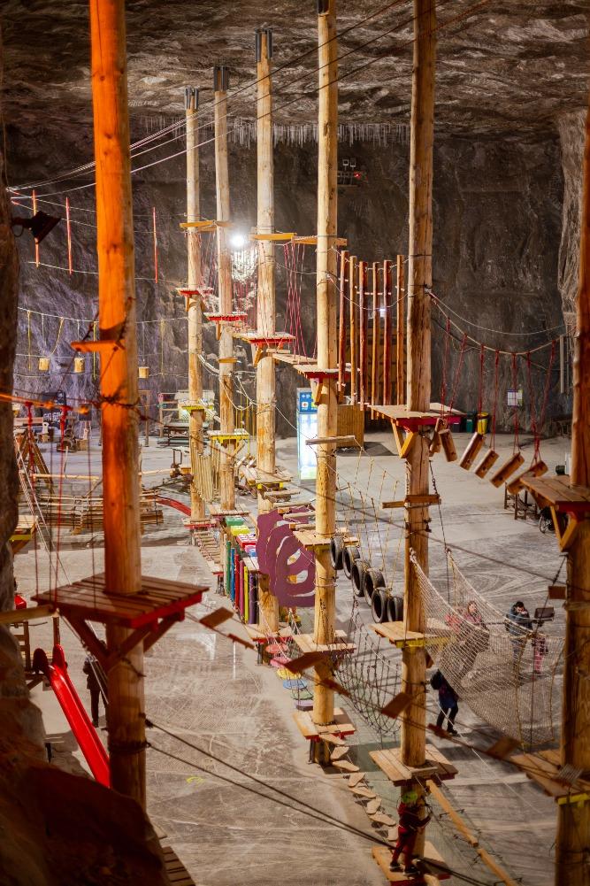 Cum arăta Salina Praid, înainte să fie distrusă de inundaţii. 500 de mii de turiști au vizitat salina în 2024 977324