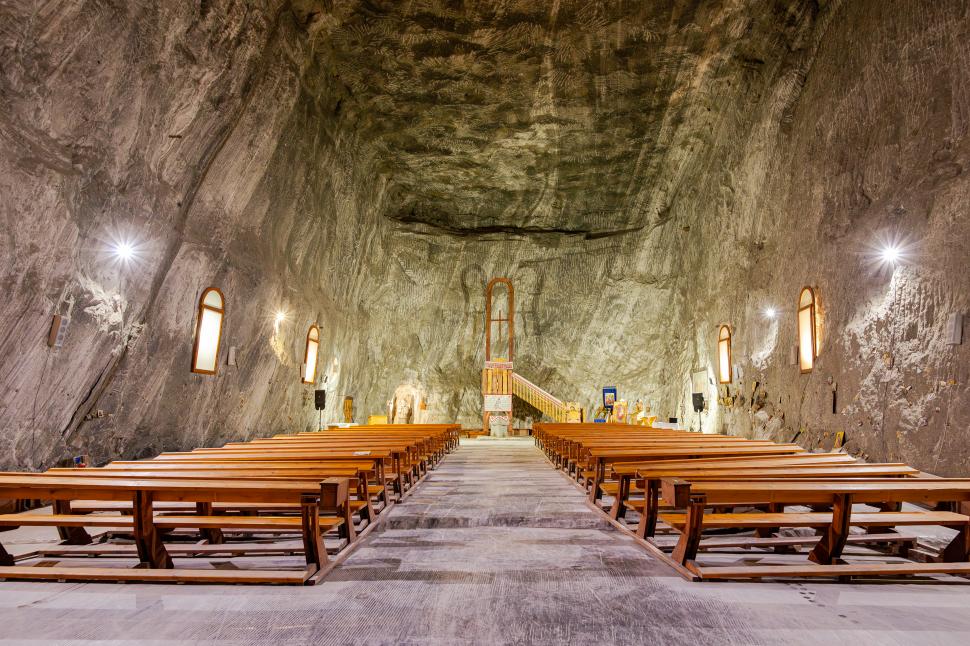 Cum arăta Salina Praid, înainte să fie distrusă de inundaţii. 500 de mii de turiști au vizitat salina în 2024 977327