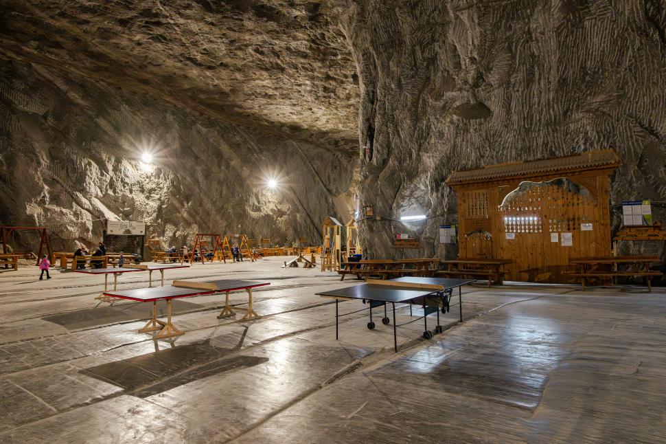 Cum arăta Salina Praid, înainte să fie distrusă de inundaţii. 500 de mii de turiști au vizitat salina în 2024 977330