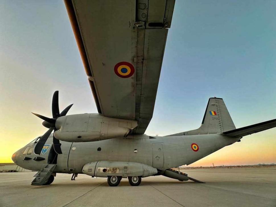 Imagini exclusive din avionul Spartan amenajat special pentru Nicușor Dan și delegația României la Vilnius 977714