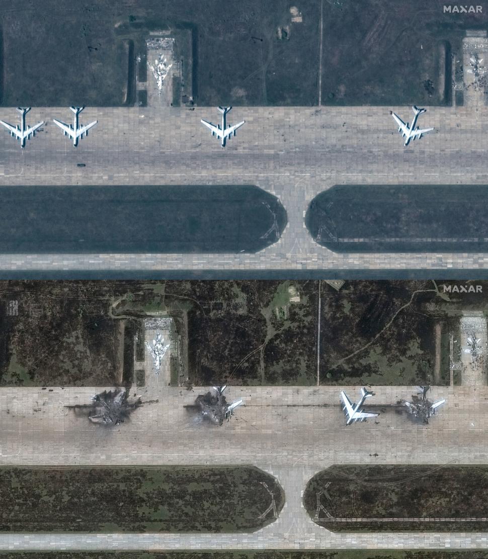 Câte bombardiere rusești a lovit Ucraina. Estimările NATO diferă de cele ale SUA. Cel puțin 10 avioane au fost complet distruse 978452