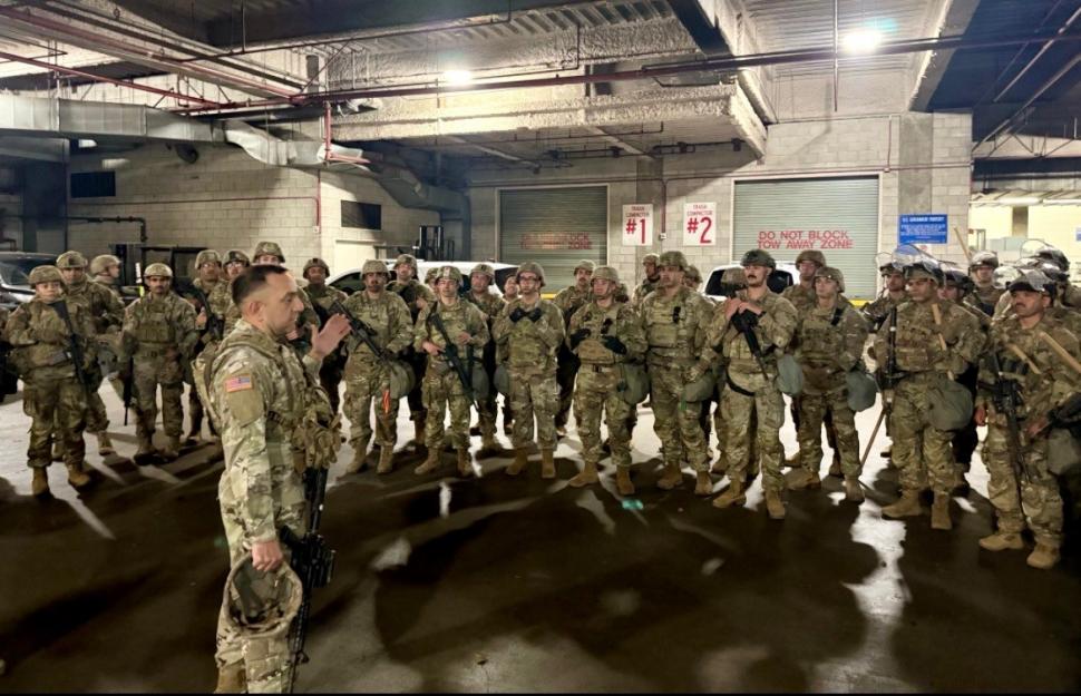 Garda Națională chemată de Trump intervine în Los Angeles după protestele violente legate de imigrație 979182