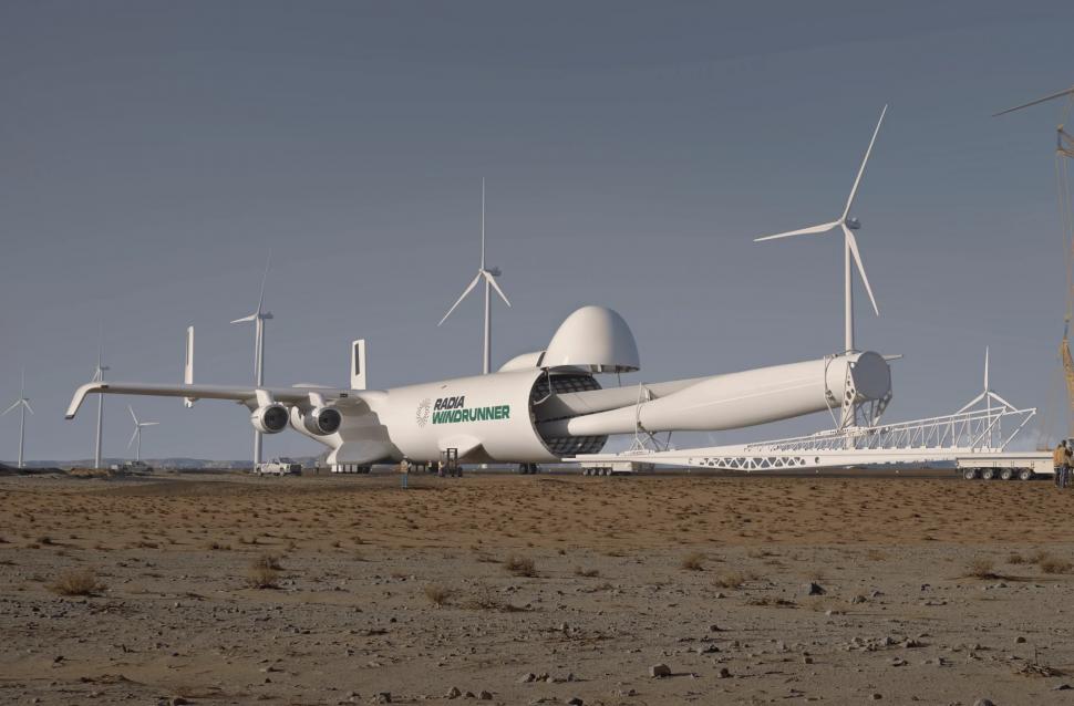 Cea mai mare aeronavă din lume debutează la Paris Air Show 2025. Cum arată avionul WindRunner, lung de peste 100 de metri 979285