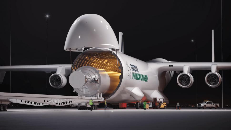 Cea mai mare aeronavă din lume debutează la Paris Air Show 2025. Cum arată avionul WindRunner, lung de peste 100 de metri 979287