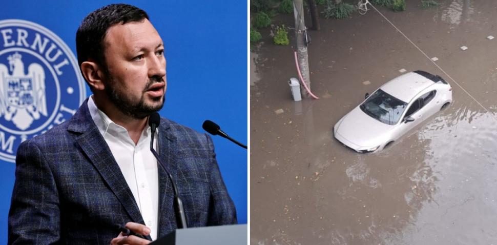 Mircea Fechet a lansat un apel după furtuna istorică din Bucureşti: Schimbările climatice trebuie tratate ca prioritate națională 979428