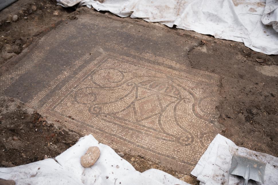 Descoperire arheologică unică în Austria: Trei mozaicuri romane antice spectaculoase au fost găsite după doi ani de săpături 979766