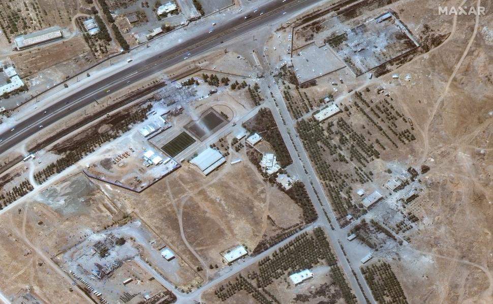 Imagini din satelit. Cum arată siturile nucleare iraniene după bombardamentele Israelului 981117