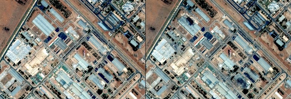 Imagini din satelit. Cum arată siturile nucleare iraniene după bombardamentele Israelului 981130